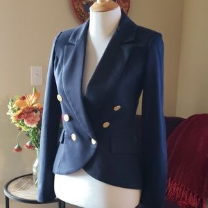 Navy blue blazer